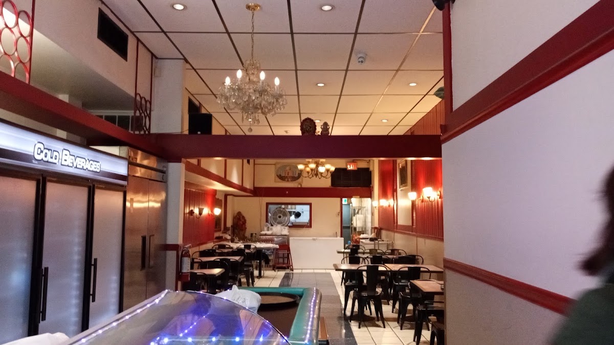 Lounge interior at Mother India Roti Queen St West