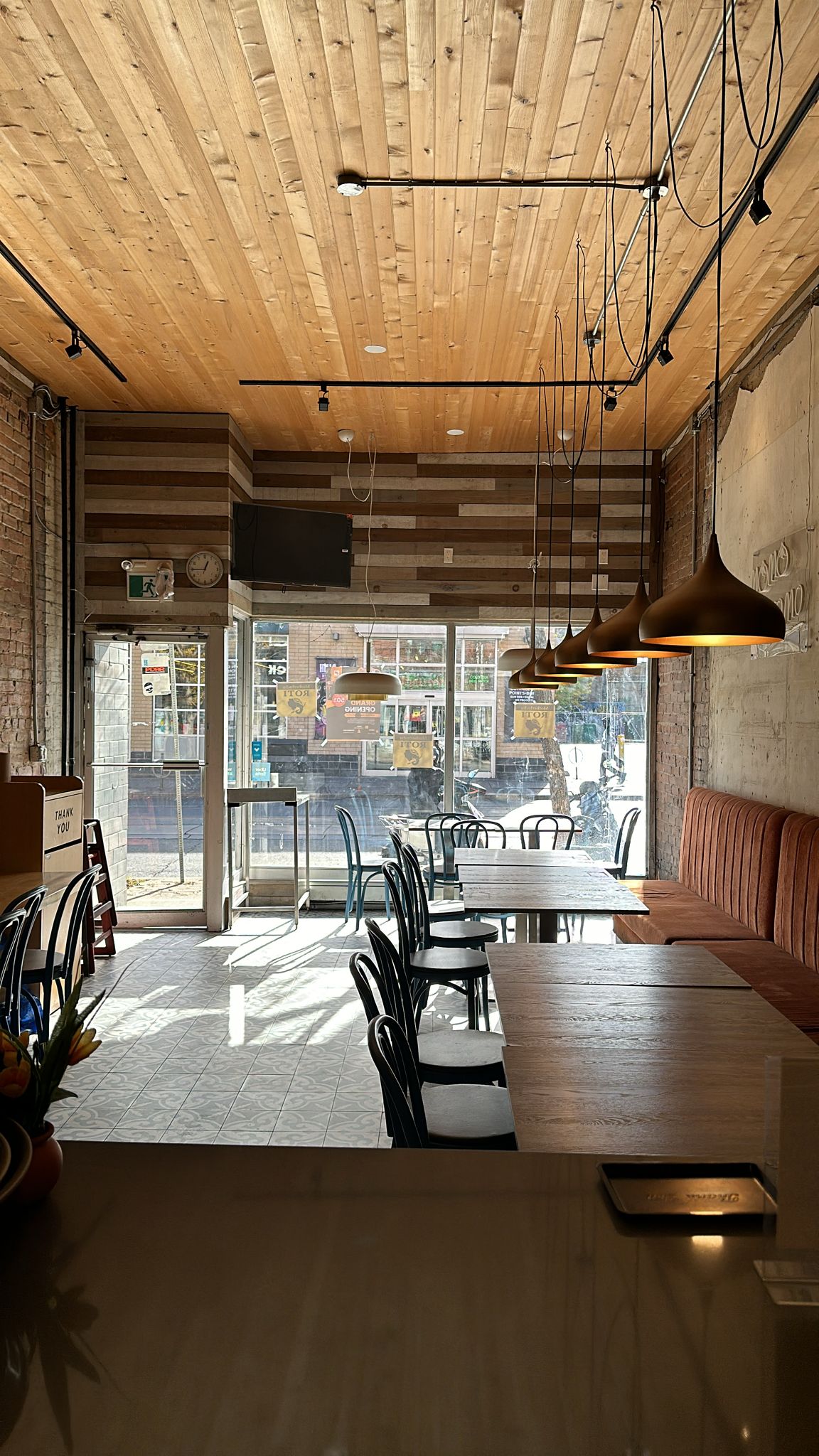 Inside Mother India Roti Queen St West