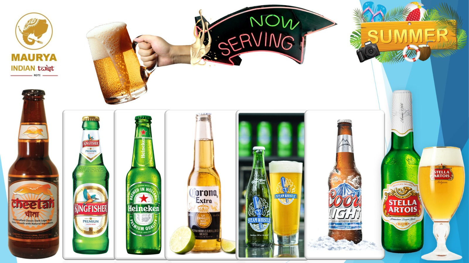 Maurya Indian Restaurants - Beer