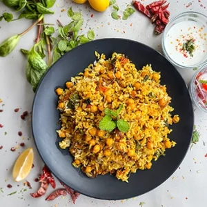 Chickpea Biryani